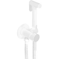 Гигиенический душ Boch Mann Braies BM10410 со смесителем, белый матовый