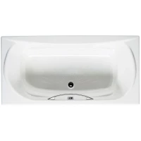 Ванна чугунная Roca Akira 2325G000R 170x85 см, с отверстиями под ручки, антискользящим покрытием, белый