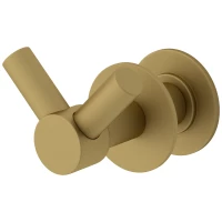 Крючок Сунержа Виват 032-2010-0005 двойной, для полотенцесушителя, золотой матовый