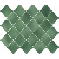 Плитка Kerama Marazzi Арабески Майолика зеленый 26х30 65008