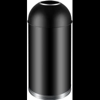 Мусорное ведро WeltWasser Robby BL 10000011267 50л, черный матовый