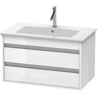 Тумба белый глянец 80 см Duravit Ketho KT642902222