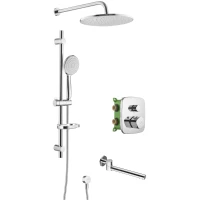 Душевой комплект 300 мм Swedbe Platta 5560