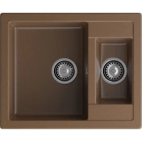 Кухонная мойка GranFest Quadro 610K 61x50 см, терракот