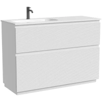 Тумба под раковину Sancos Folk Floor FL120FLW 119 см L, напольная, белый матовый