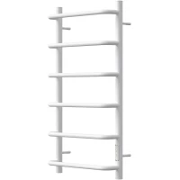 Полотенцесушитель электрический Point Ника П6 PN08848W 800x432, диммер правый, белый матовый