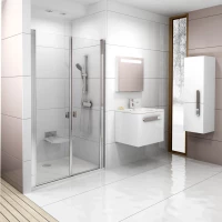 Душевые двери Ravak Chrome CSDL2 110 блестящий Transparent 0QVDCC0LZ1 