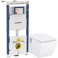 Комплект подвесной унитаз Creavit Trend TP324-11CB00E-0000 + KC2303.01.0000E + система инсталляции Geberit 111.362.00.5