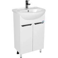 Тумба белый 48,6 см Viant Лима VLIM55ER-T2ST