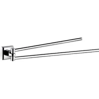 Полотенцедержатель Gappo G3812 40,4 см, поворотный, двойной, хром