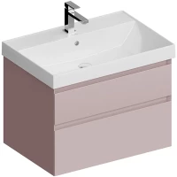 Тумба розовый матовый 67,8 см Kerama Marazzi Cubo CUB.70.2\MAL