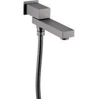 Излив для ванны Grocenberg GB058BG 215 мм, графит