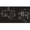 Гигиенический душ Elghansa Berkshire 15Q0943-Black (Set-84) со смесителем, черный матовый - 2