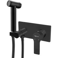 Гигиенический душ Elghansa Berkshire 15Q0943-Black (Set-84) со смесителем, черный матовый