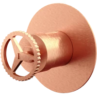 Смеситель для душа Remer Chrono CH30LRP встраиваемый, медь матовая