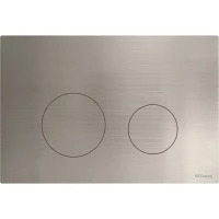 Кнопка смыва Tece TECEspring loop S240503 для инсталляции, с покрытием против отпечатков пальцев, нержавеющая сталь