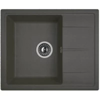 Кухонная мойка Dr.Gans Ника 580 25.070.B0580.411 58x47 см, графит