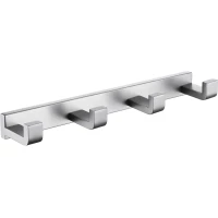 Планка с крючками Abber Westen AA1751SP для ванны, сатин