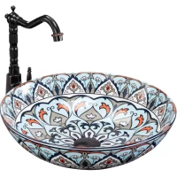 Раковина-чаша Rea Mexico REA-U6030 40x40 см, накладная, мультиколор