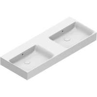 Раковина Catalano Premium 0221220001 120x47 см, накладная, подвесная, белый глянец