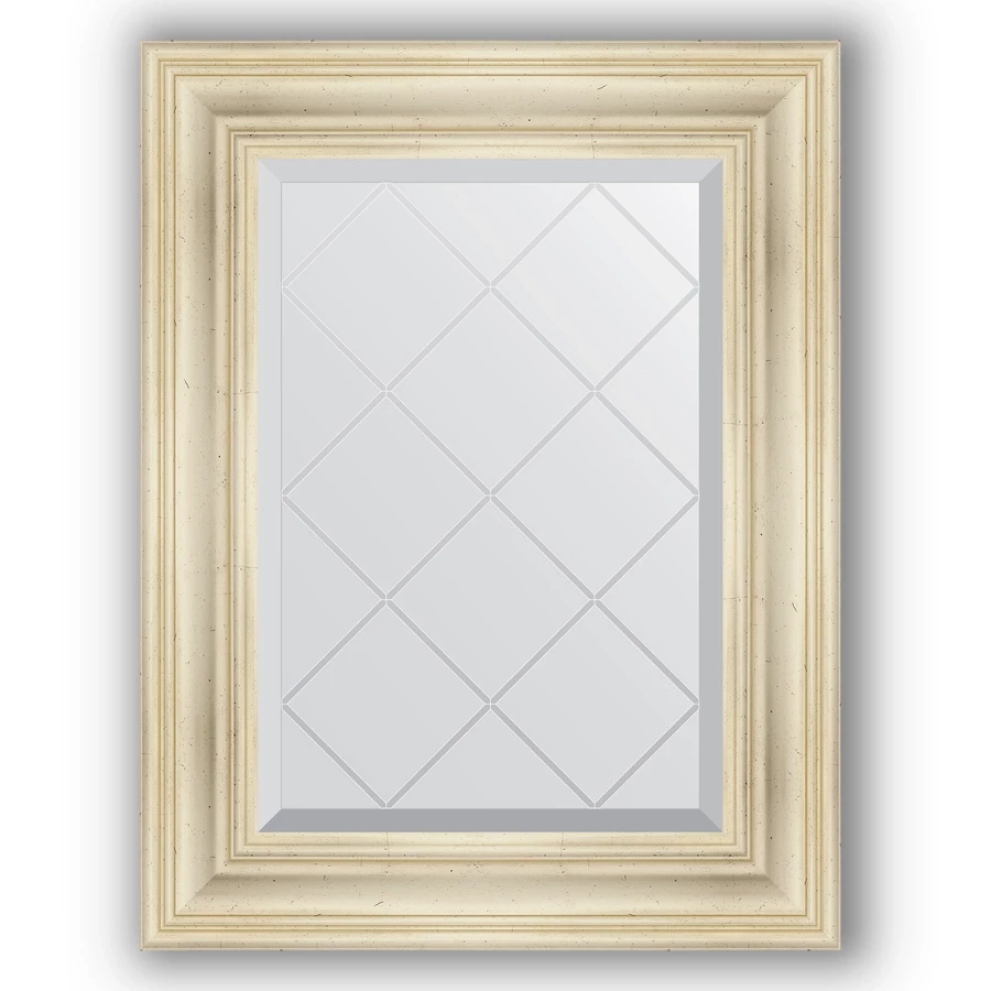 Зеркало 59x76 см травленое серебро Evoform Exclusive-G BY 4031