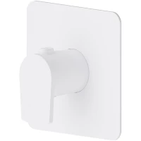 Термостат для душа Newform Haka 67691E.01.014 встраиваемый, белый матовый