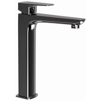 Смеситель для раковины Jaquar Kubix Prime KUP-BCH-35005BPM без донного клапана, черный хром