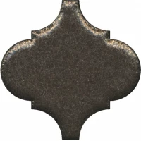 Вставка Kerama Marazzi Арабески котто металл коричневый 6,5x6,5 