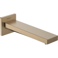 Излив для ванны Hansgrohe Tecturis E 73410140 210 мм, бронза