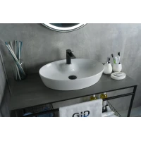 Раковина-чаша GID N9436 55x40 см, накладная, белый