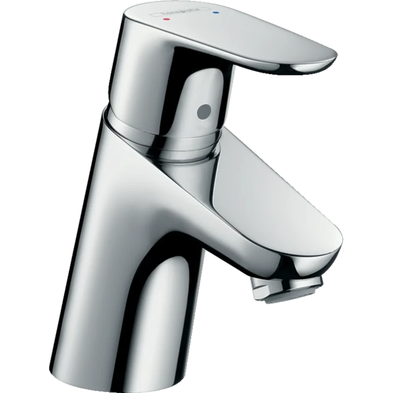 Смеситель для раковины с донным клапаном Coolstart Hansgrohe Focus 31738000 Смеситель для раковины с донным клапаном Coolstart Hansgrohe Focus 31738000