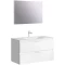 Комплект мебели белый глянец 97,2 см Aqwella 5 Stars Accent ACC0110W + Mal.10.04.D + SM0210 - 1