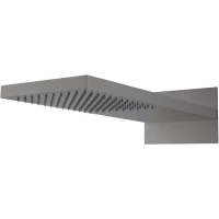 Верхний душ Boheme Fusion 419-GM 230 мм, графит матовый