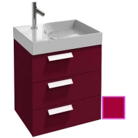 Тумба малиновый глянец 59,5 см Jacob Delafon Rythmik EB1307-R3