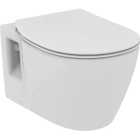 Унитаз подвесной Ideal Standard Connect E822301 безободковый, с сиденьем микролифт, белый