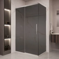 Душевой уголок Vincea Stella VSR-1ST9012CG 120x90 см, профиль хром, стекло тонированное