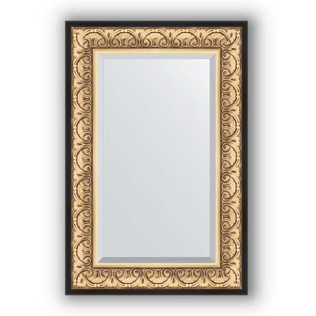 Зеркало 60х90 см барокко золото Evoform Exclusive BY 1241