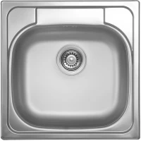 Кухонная мойка декоративная сталь Ukinox Комфорт GRL480.480 -GT8K 0C