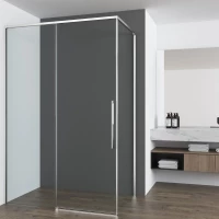 Душевой уголок Vincea Ultima VSR-7UL9012CL 120x90 см, профиль хром, стекло прозрачное