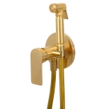 Изображение товара гигиенический душ remer infinity i65bg со смесителем, золотой матовый