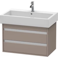 Тумба базальт матовый 75 см Duravit Ketho KT663704343