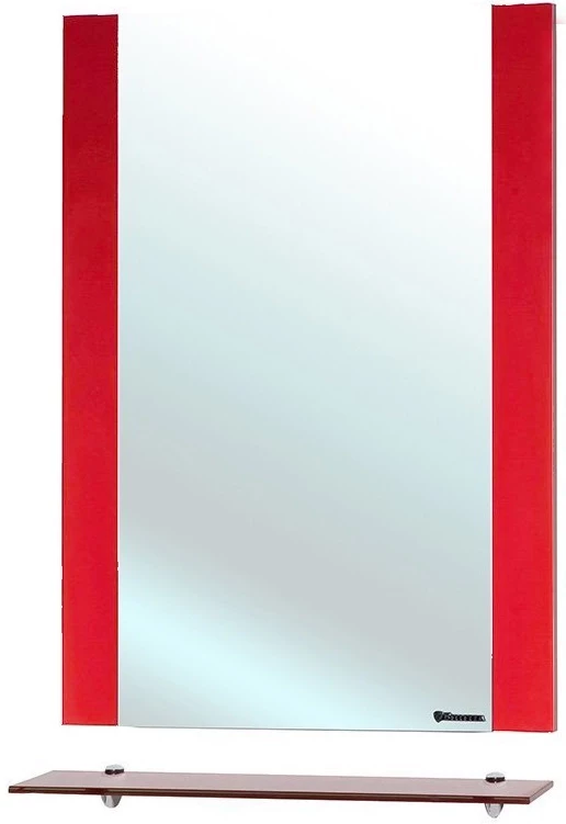 Зеркало 58x80 см красный глянец Bellezza Рокко 4613709030030