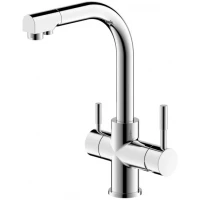 Смеситель для кухни с подключением к фильтру Bravat Palace F729261CP-RUS