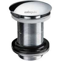 Донный клапан для раковины Wirquin 30723104 без перелива, хром