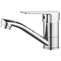 Смеситель для раковины без донного клапана Rossinka S S35-22