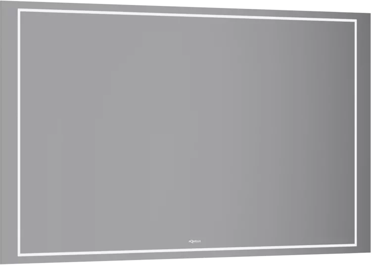 Зеркало Aqwella Vision VIS0212BH 120x70 см, с LED-подсветкой, сенсорным выключателем, диммером, антизапотеванием