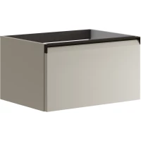 Тумба под раковину Onsen Fusion Sand 78-BP-080-K1-M15 79,5 см, подвесная, песочный матовый