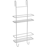 Полка для ванной Fixsen FX-740-2 25 см, двойная, хром 