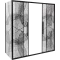 Душевая дверь 190-210 см Deto FB2-190 прозрачное с рисунком - 11