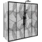 Душевая дверь 190-210 см Deto FB2-190 прозрачное с рисунком - 17